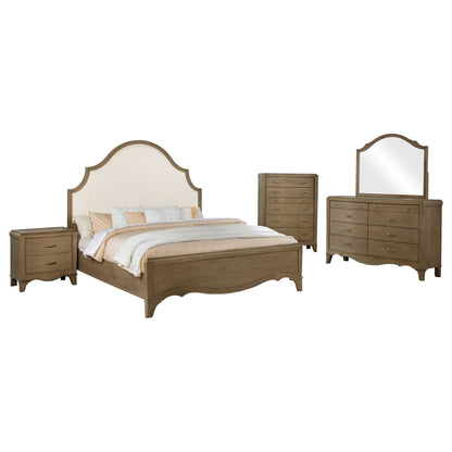 Rhapsody 5-piece California King Bedroom Set Washed Mango