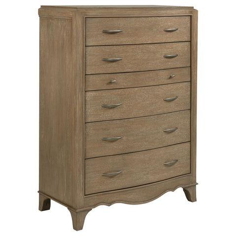 Rhapsody 5-piece Queen Bedroom Set Washed Mango