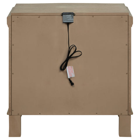Rhapsody 2-drawer Nightstand Bedside Table Washed Mango