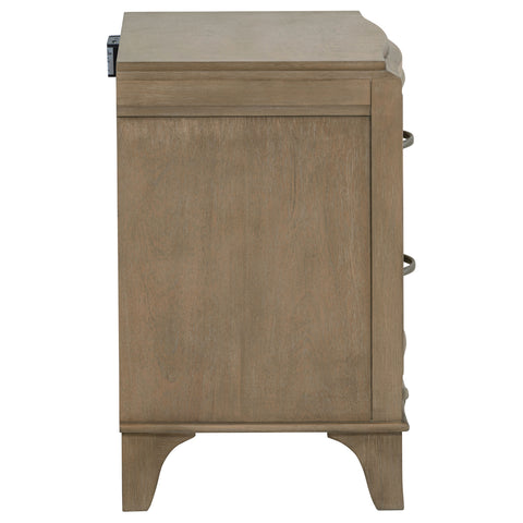 Rhapsody 2-drawer Nightstand Bedside Table Washed Mango