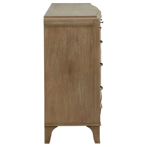 Rhapsody 8-drawer Bedroom Dresser Washed Mango