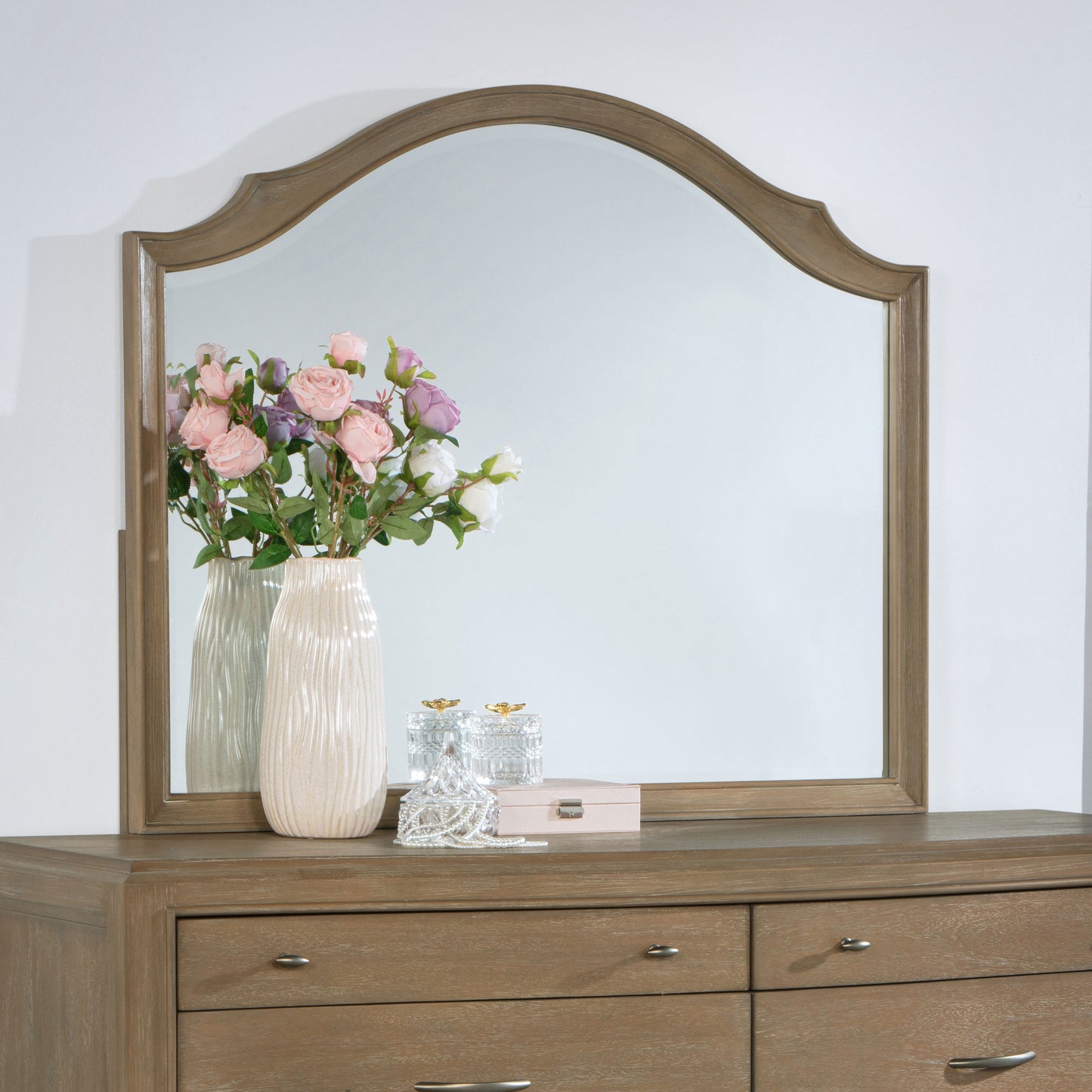 rhapsody dresser mirror washed mango