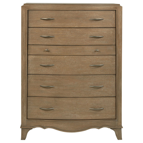 Rhapsody 6-drawer Bedroom Chest of Drawers Washed Mango