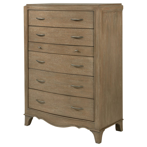 Rhapsody 6-drawer Bedroom Chest of Drawers Washed Mango