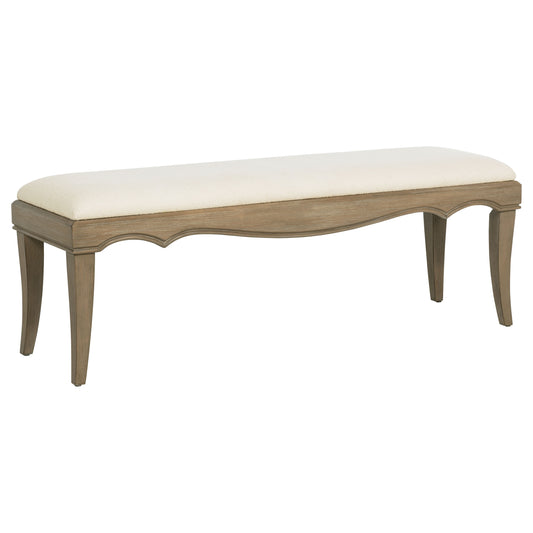 Rhapsody Upholstered Bedroom Bed End Bench Washed Mango