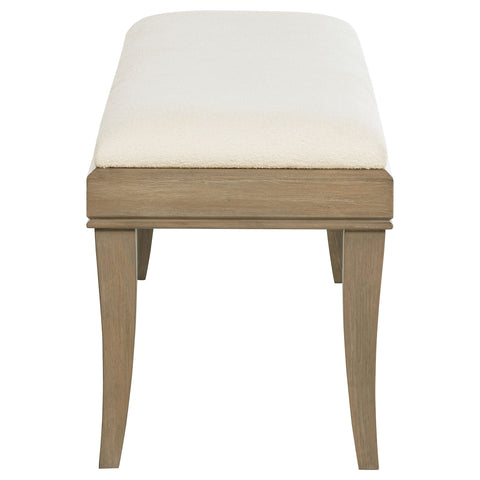 Rhapsody Upholstered Bedroom Bed End Bench Washed Mango