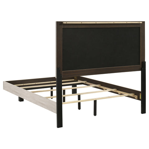 Harrington 5-piece Full Bedroom Set Rustic Cream