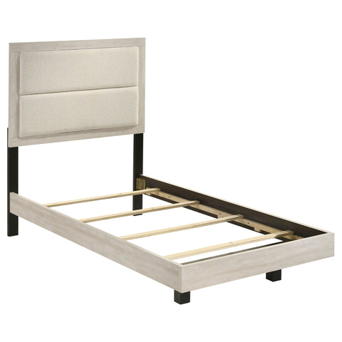 Harrington 5-piece Twin Bedroom Set Rustic Cream
