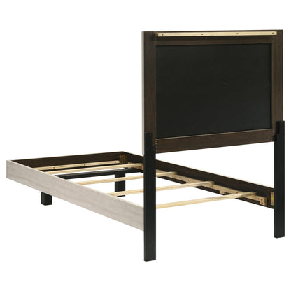 Harrington 5-piece Twin Bedroom Set Rustic Cream