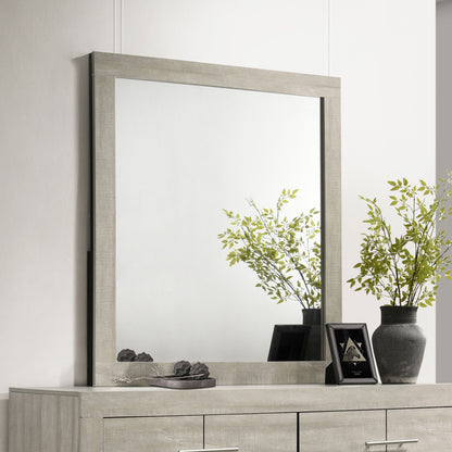 Harrington Dresser Mirror Rustic Cream