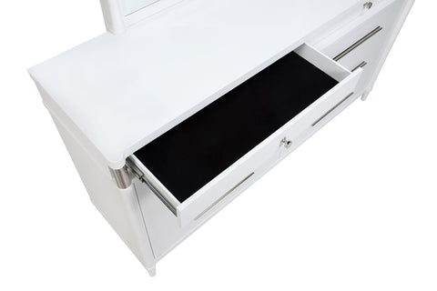 Jason 8-drawer Bedroom Dresser Cabinet White