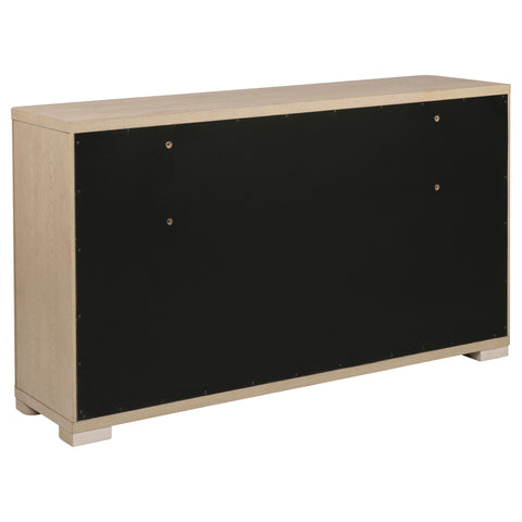 Jodie 4-piece California King Bedroom Set Light Elm