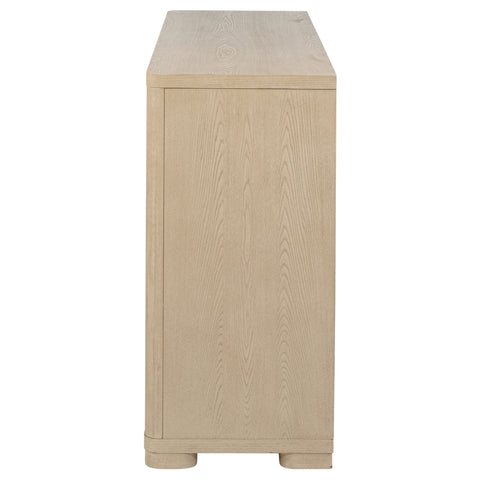 Jodie 6-drawer Bedroom Dresser Light Elm
