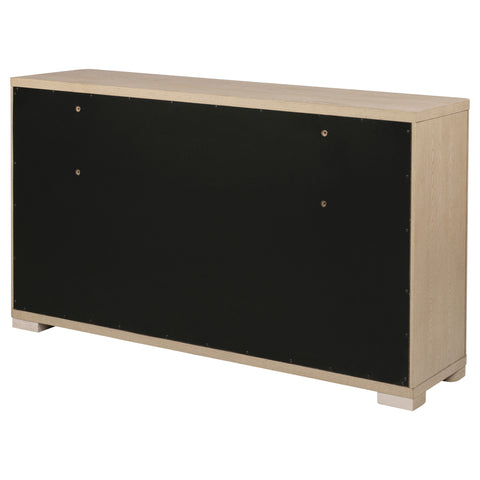Jodie 6-drawer Bedroom Dresser Light Elm