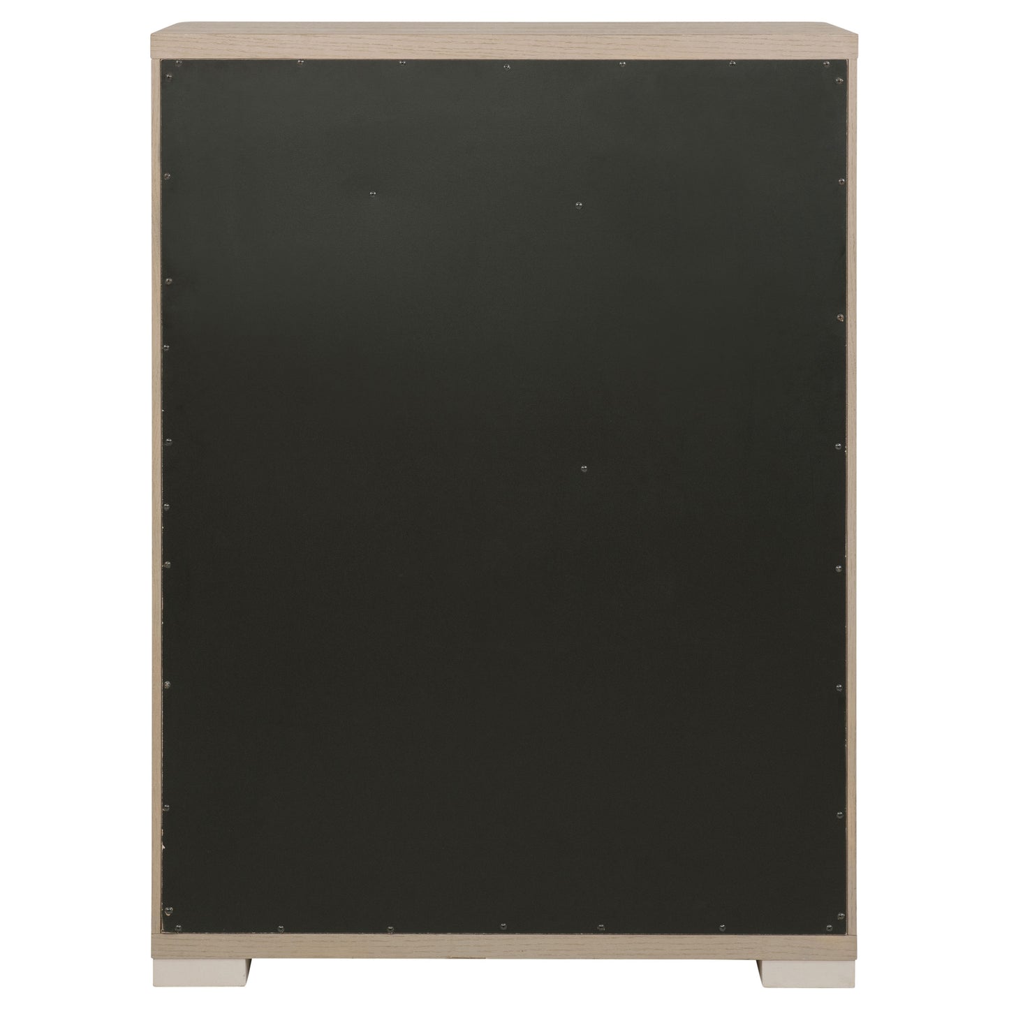 jodie 5-drawer bedroom chest of drawers light elm