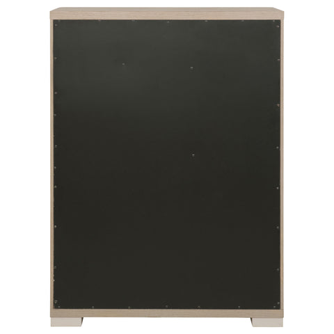 Jodie 5-drawer Bedroom Chest of Drawers Light Elm