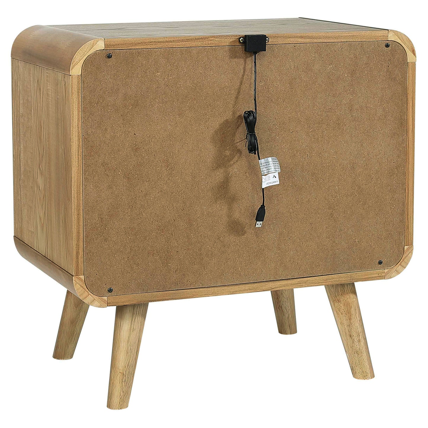 yamileth 4-piece twin bedroom set light ash