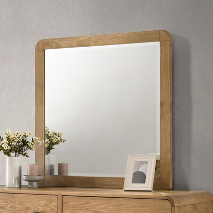 Yamileth Dresser Mirror Light Ash