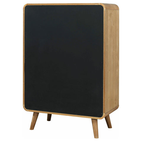 Yamileth 5-drawer Bedroom Chest of Drawers Light Ash