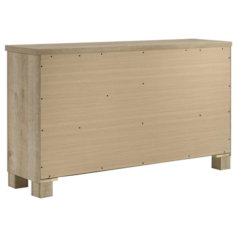 Dayton 6-drawer Bedroom Dresser Weathered Oak