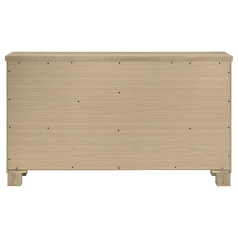 Dayton 6-drawer Bedroom Dresser Weathered Oak