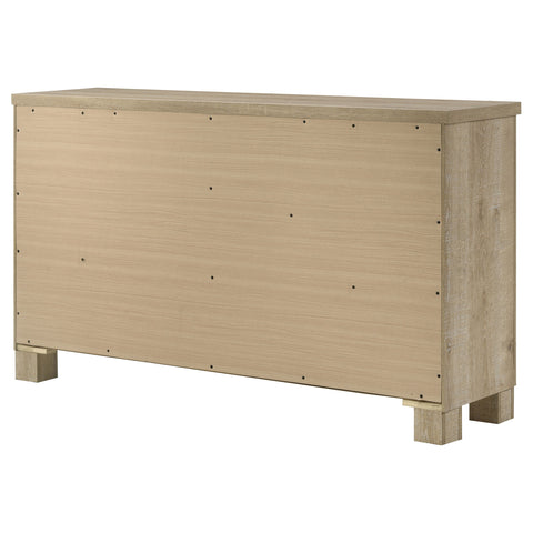 Dayton 6-drawer Bedroom Dresser Weathered Oak