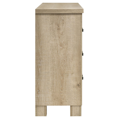 Dayton 6-drawer Bedroom Dresser Weathered Oak