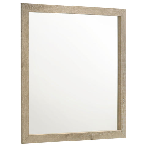 Dayton Dresser Mirror Weathered Oak