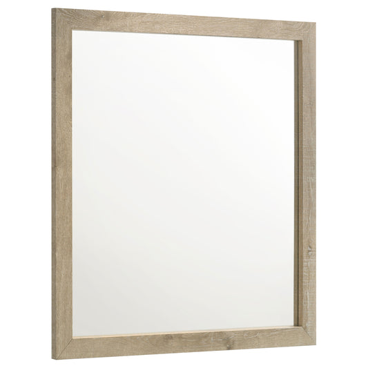 Dayton Dresser Mirror Weathered Oak