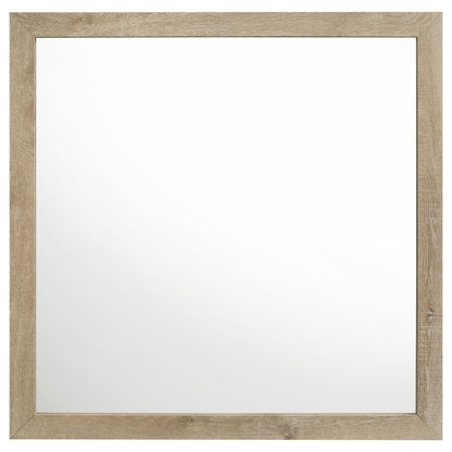 Dayton Dresser Mirror Weathered Oak
