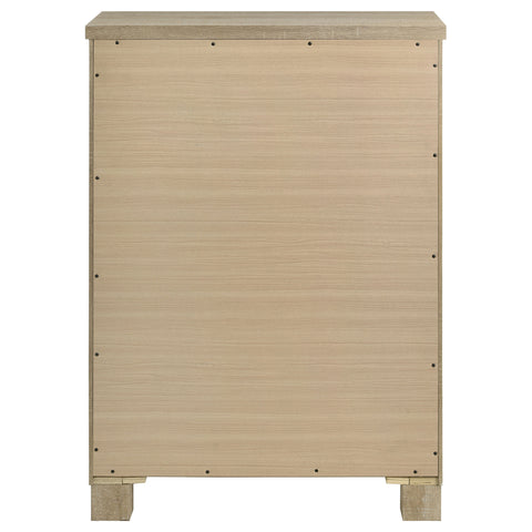 Dayton 5-drawer Bedroom Chest of Drawers Weathered Oak