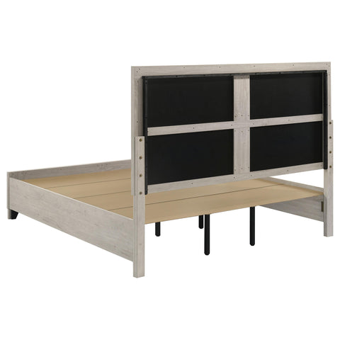 Macedo 5-piece Eastern King Bedroom Set Washed Grey