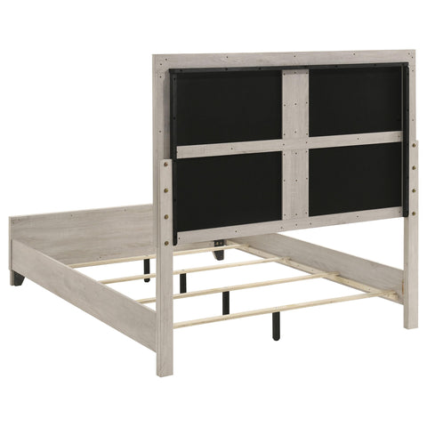 Macedo 4-piece Queen Bedroom Set Washed Grey