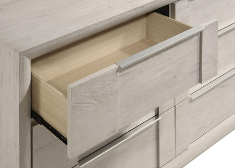 Macedo 4-piece Queen Bedroom Set Washed Grey