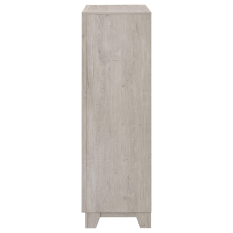 Macedo 5-drawer Chest of Drawers Washed Grey