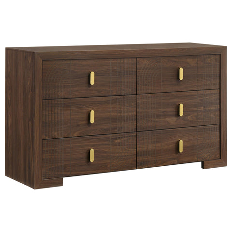 Lior 5-piece Queen Bedroom Set Walnut
