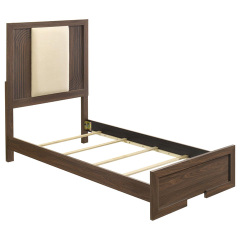 Lior 5-piece Twin Bedroom Set Walnut