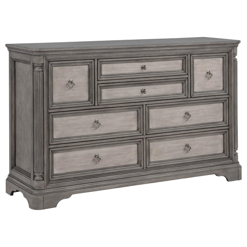 Canova 8-drawer Bedroom Dresser Weathered Taupe