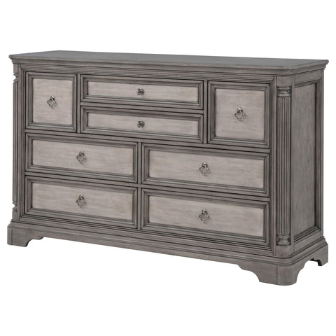 Canova 8-drawer Bedroom Dresser Weathered Taupe