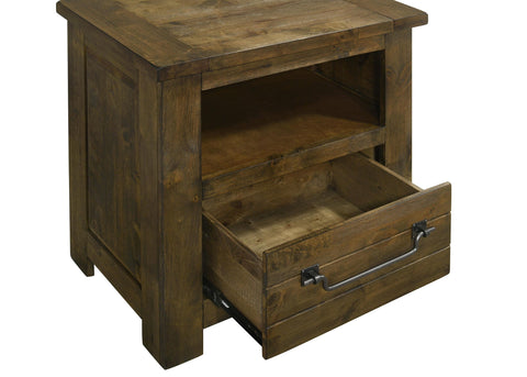 Beller 4-piece California King Bedroom Set Rustic Brown