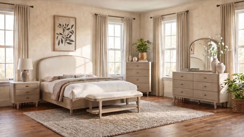 Carolyn 6-drawer Dresser Cabinet Sandstone