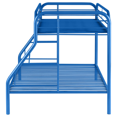 Marley Metal Twin Over Full Bunk Bed BlueBlue