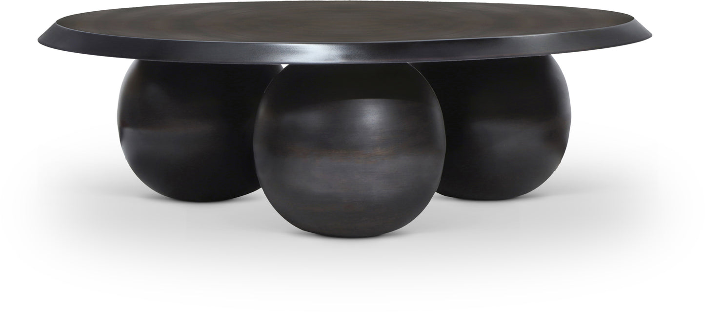 madison black coffee table