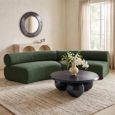 Yara Black Iron Coffee Table, 1 Piece