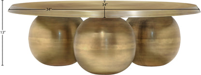 Madison Gold Coffee Table