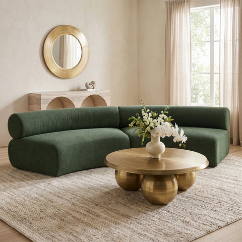 Yara Gold Iron Coffee Table, 1 Piece