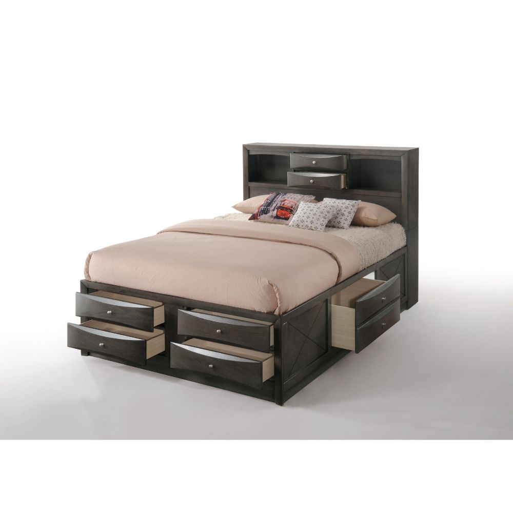 ek bed w/storage