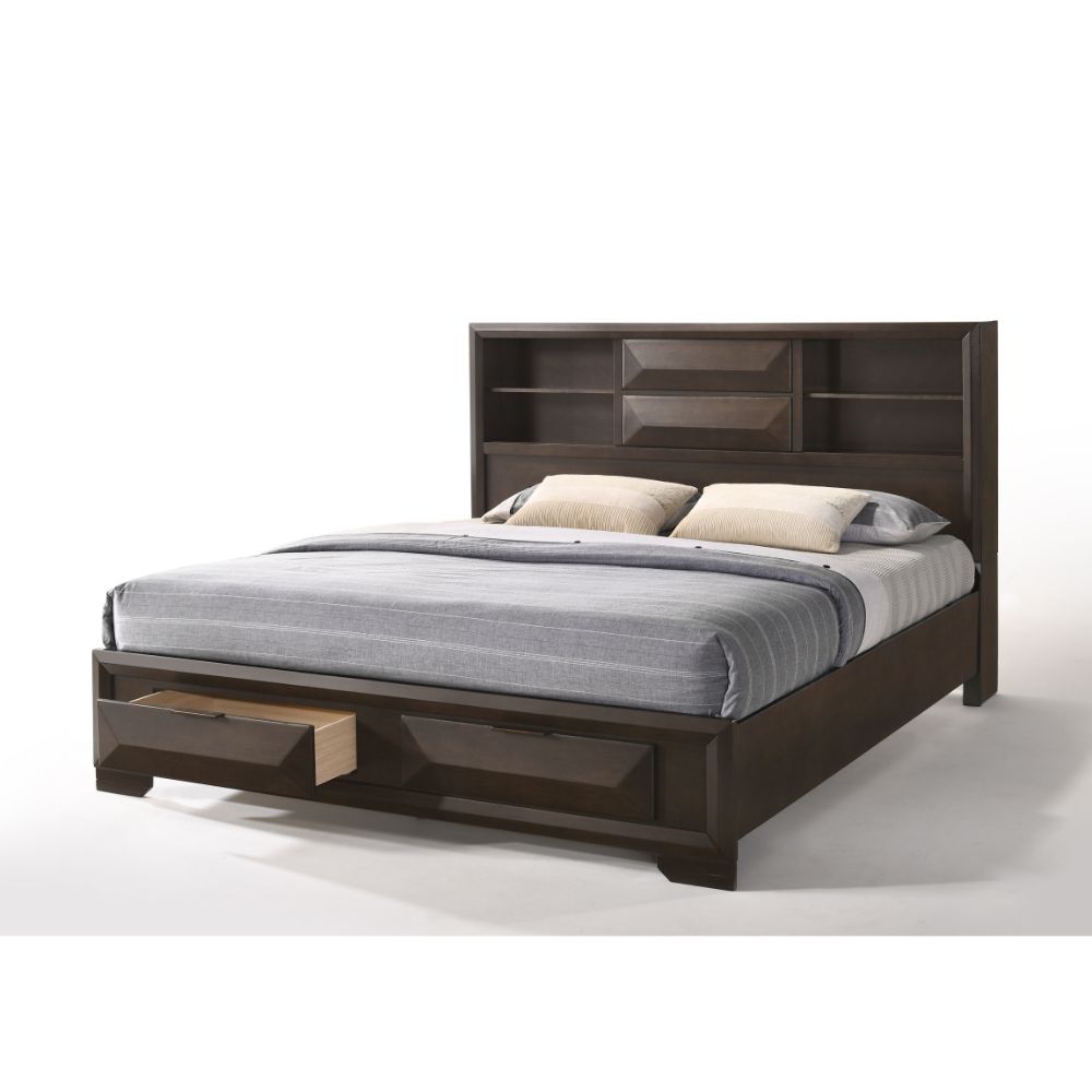 ek bed w/storage