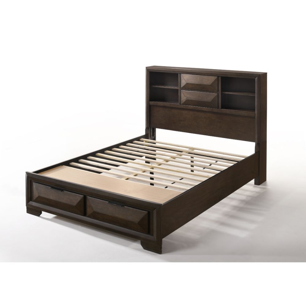 queen bed w/storage