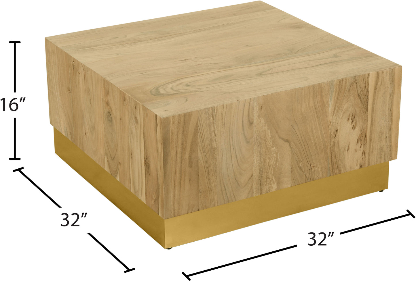 gideon gold coffee table ct